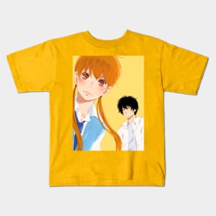 Tonari no Kaibutsu-kun (My Little Monster) Kids T-Shirt